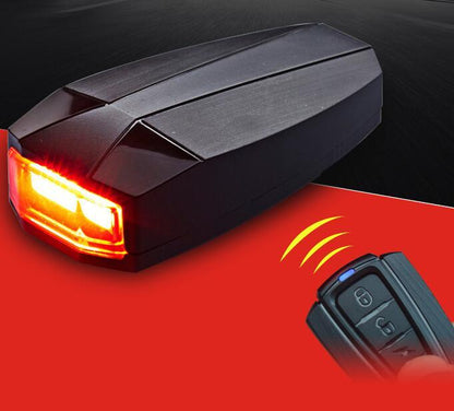 Remote Control Bicycle Alarm Intelligent Bike Tail Light